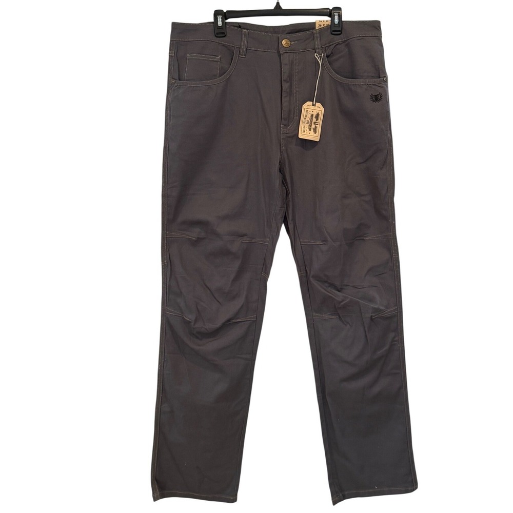 Tactical Distributors TD Apparel Carlos Ray Pants Mens 36x32 Gray Canvas New